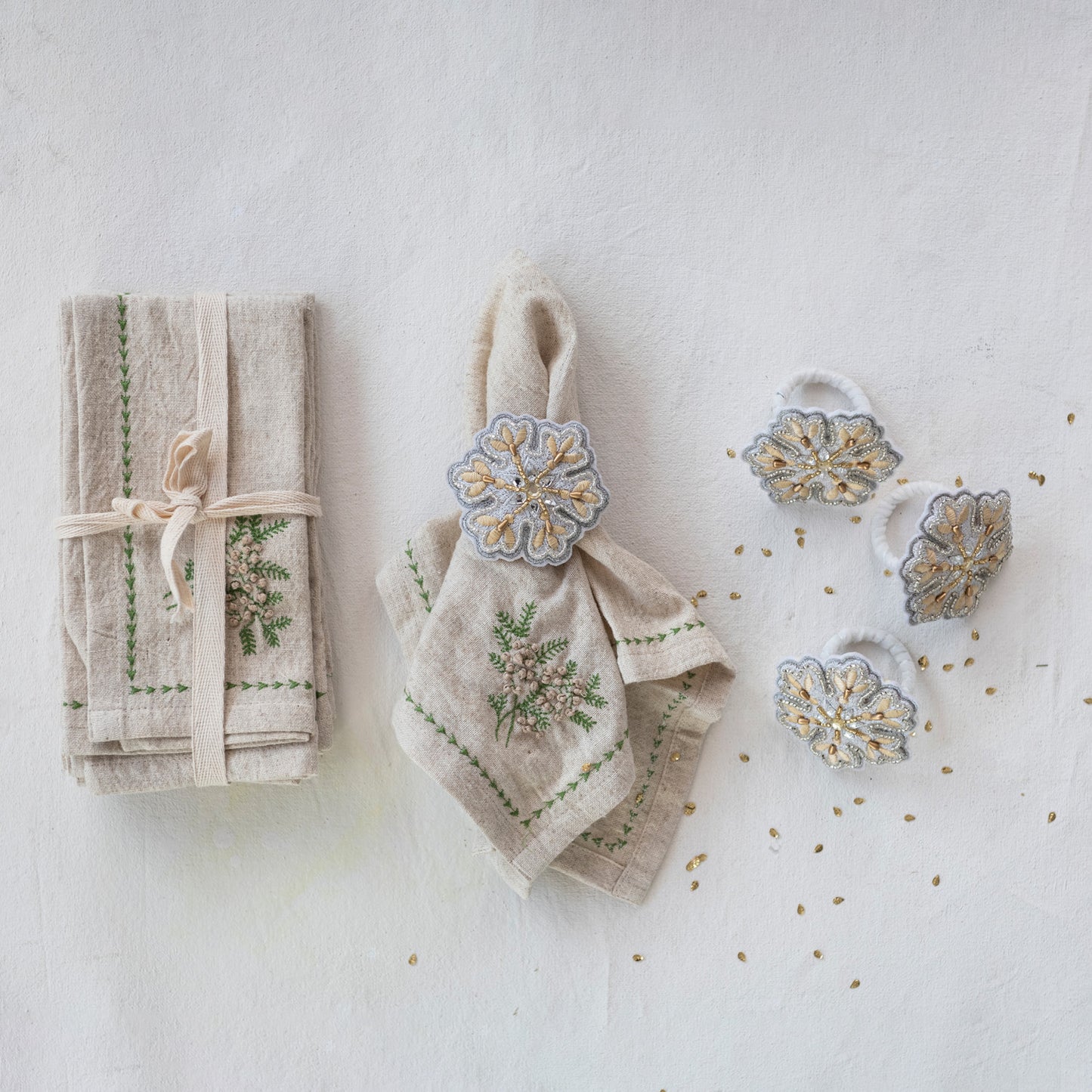 Holiday Linen napkin (set of 4)
