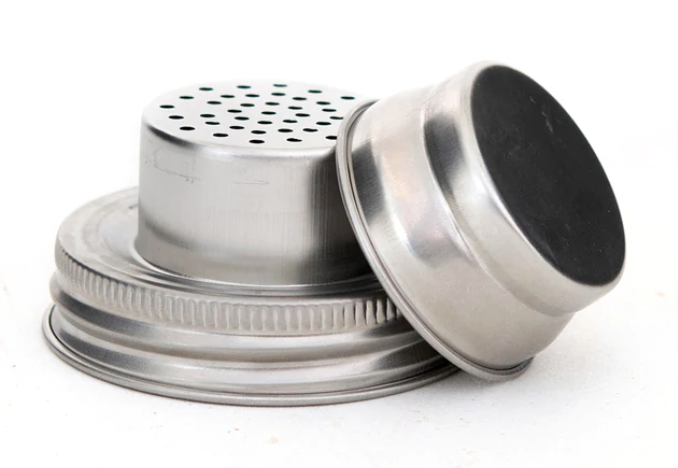 "Camp" Shaker and Strainer for Cocktail Kit