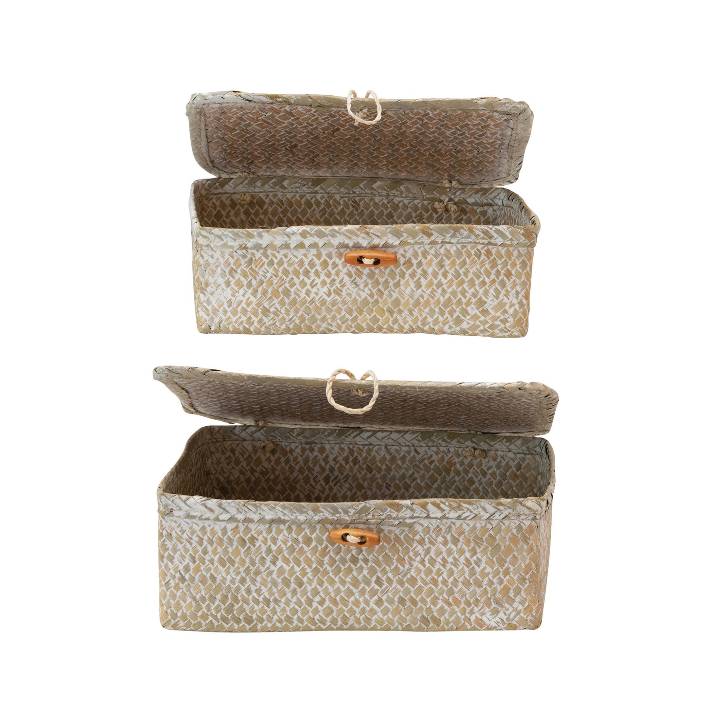 Hand-Woven Box with Lid