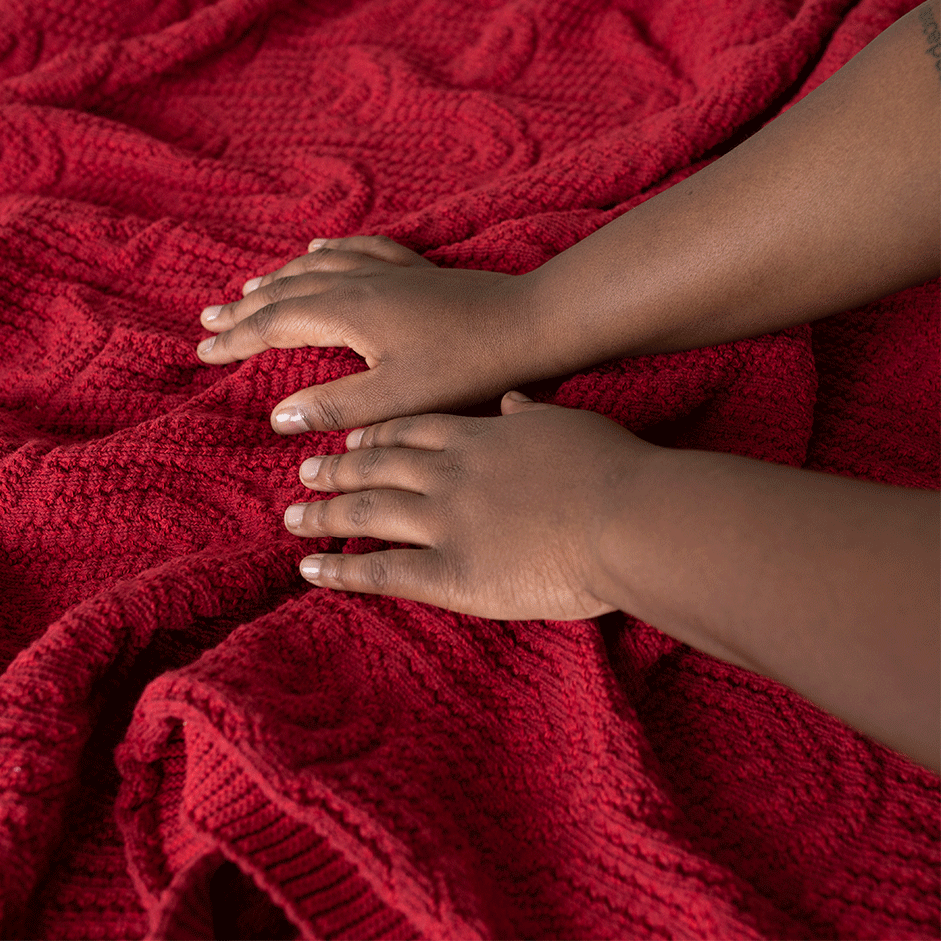 Throw Red “Arch Blanket”