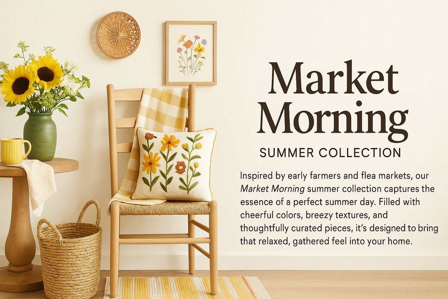 Market Morning – Summer Collection