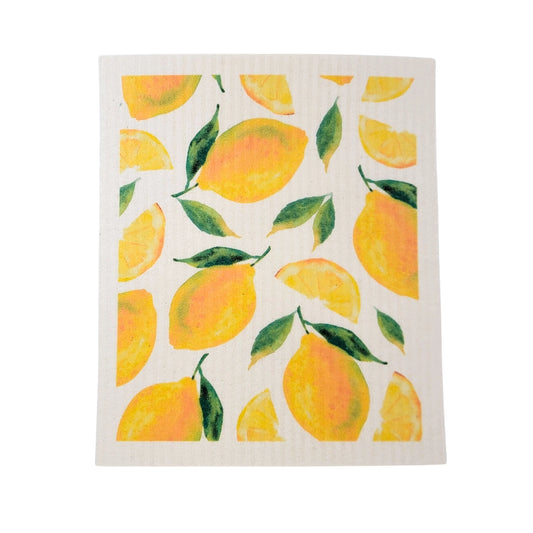 Reusable Paper Towel "Patterned Lemon"