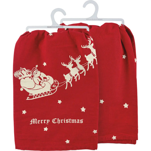 Kitchen Towel "Merry Christmas Vintage"