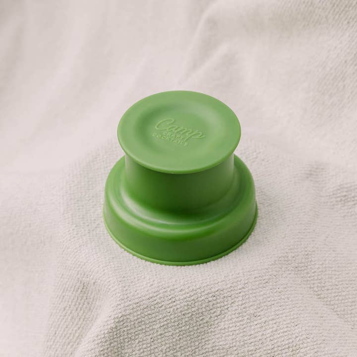 "Camp" Shaker and Strainer Lid for Cocktail Kit