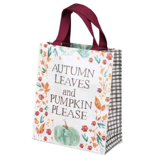 Daily Tote "Autumn Leaves And Pumpkin Please"