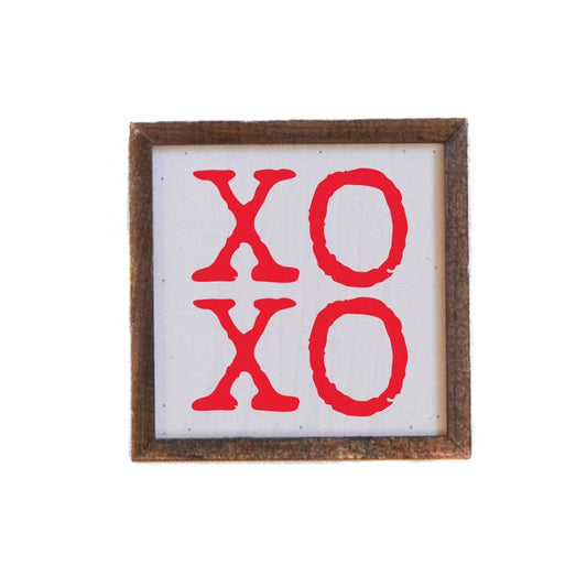 Valentine "Xoxo" Box Sign