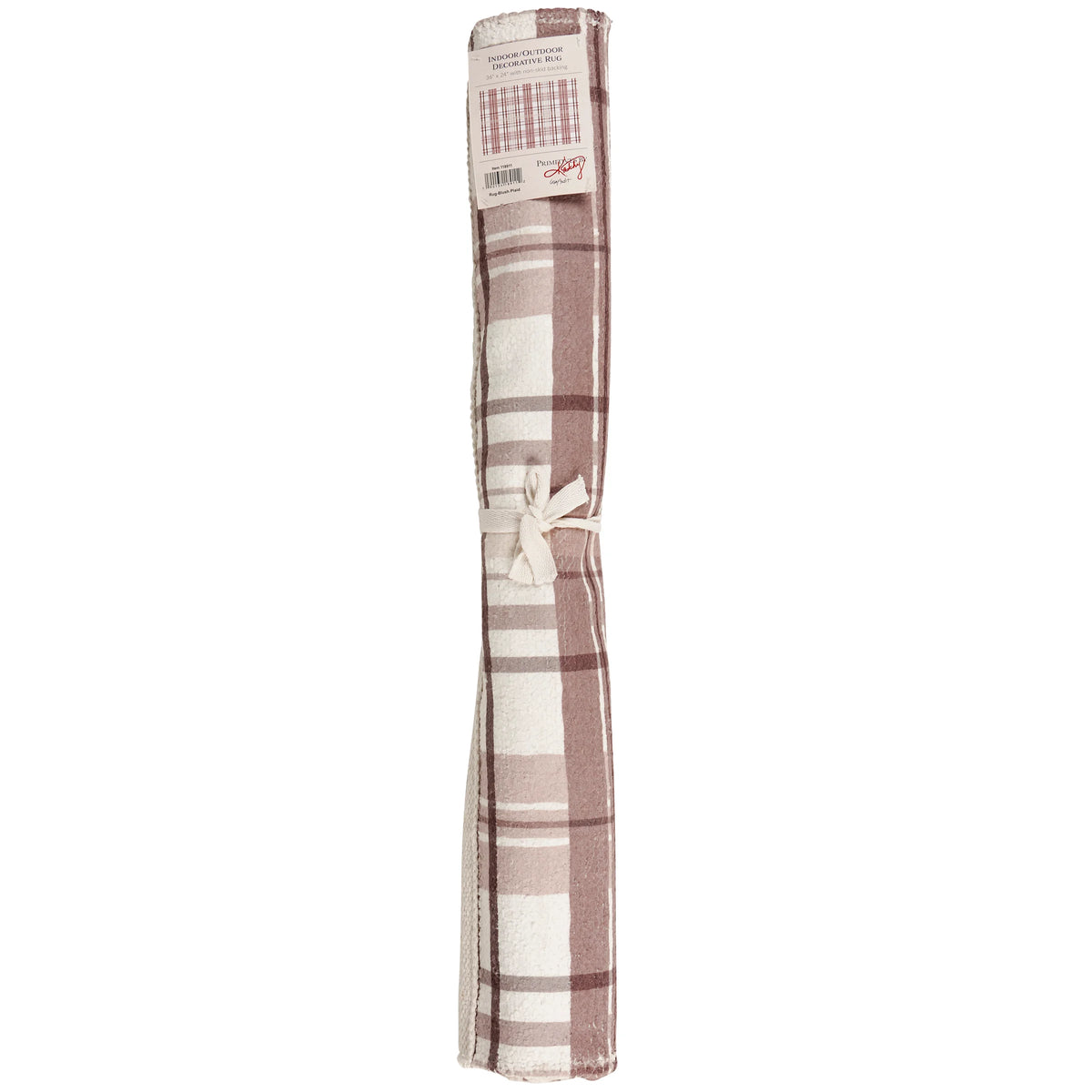 Rug, Blush Plaid