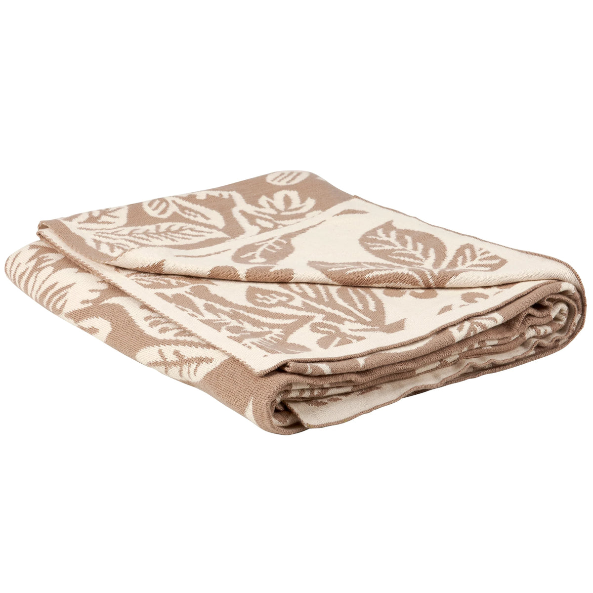 Throw, Floral Damask