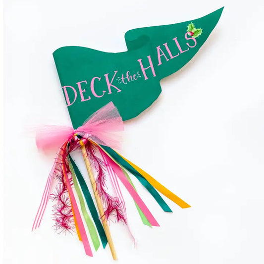 Holiday Pennant "Deck the Halls"