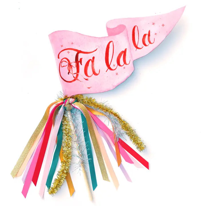 Holiday Pennant "Fa La La"