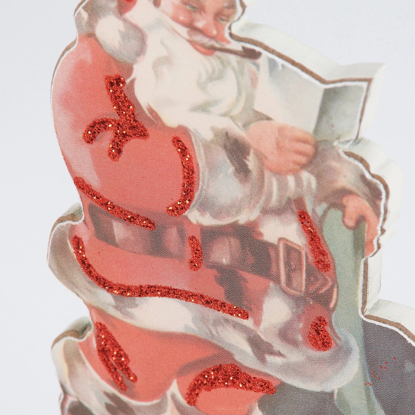 Vintage Santa Claus Stand Up Set