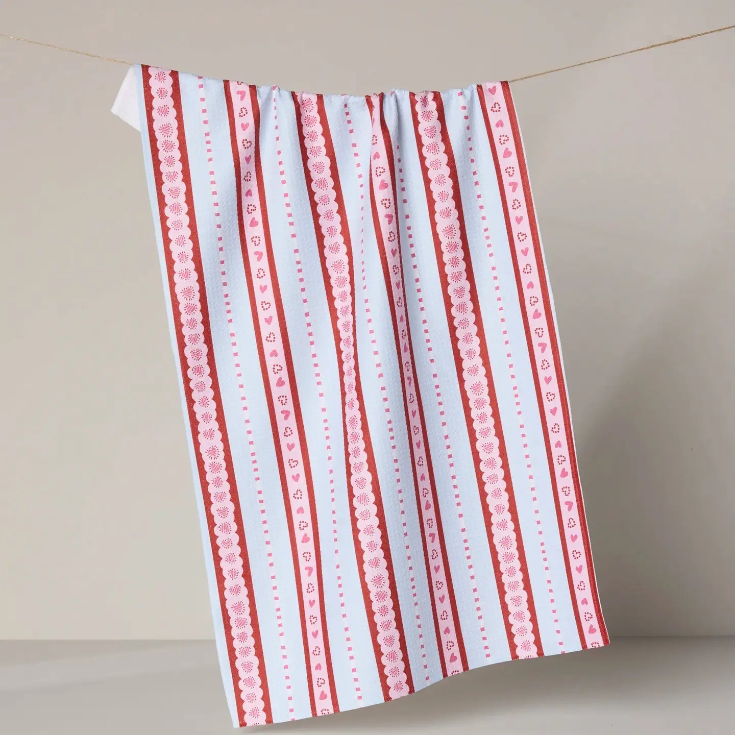 Geometry "Dreaming of You" Tea Towel