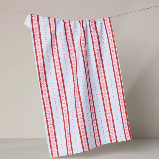 Geometry "Dreaming of You" Tea Towel