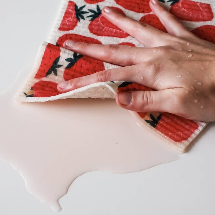 Reusable Paper Towels "Strawberry Blonde"