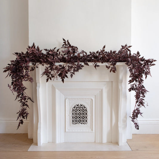 Fall Garland, Plum Cimicifuga 6ft (Pre-Order)