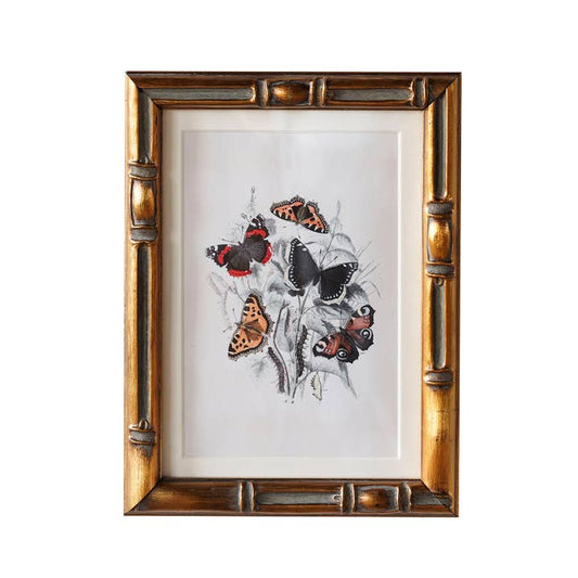 Framed Picture, Pink Butterflies