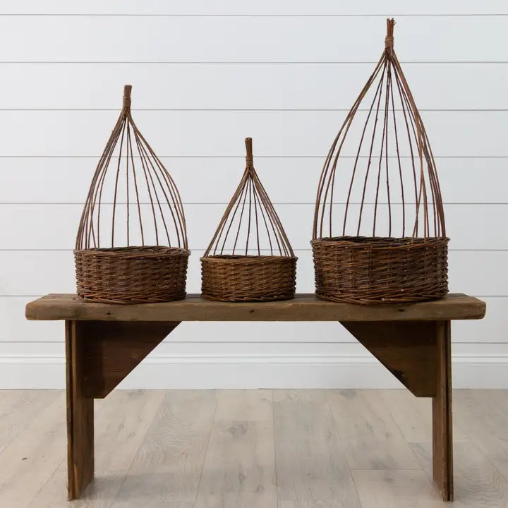 Willow Obelisk Planters