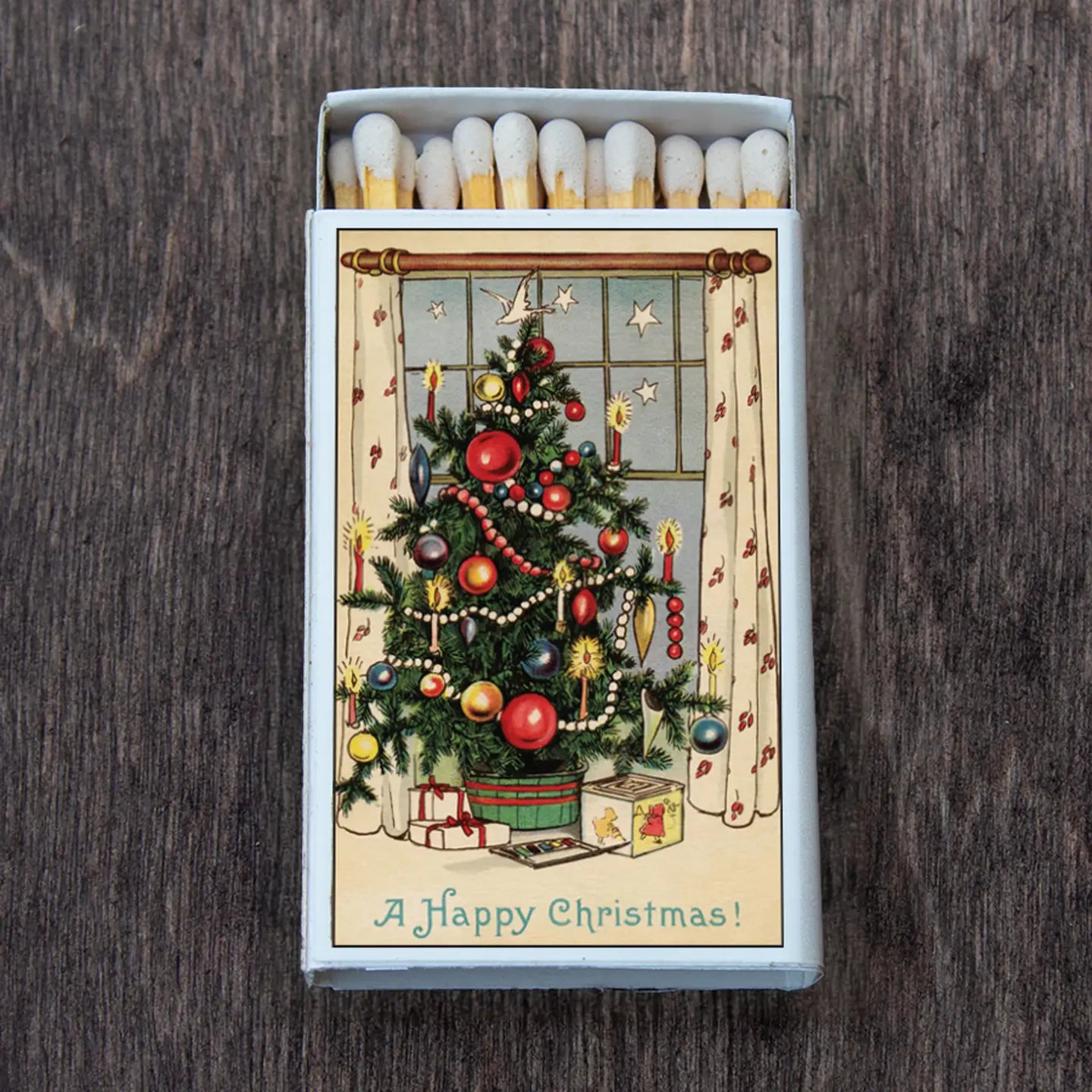 Decorative Matches "Christmas Tree"