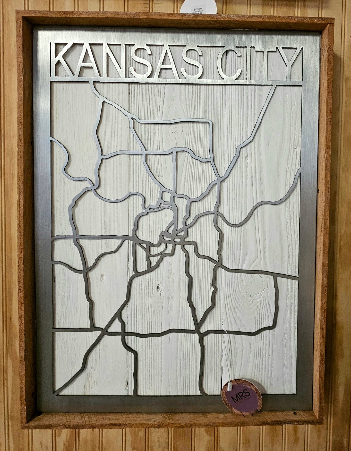 Mrs. Decor "KC Map" Sign