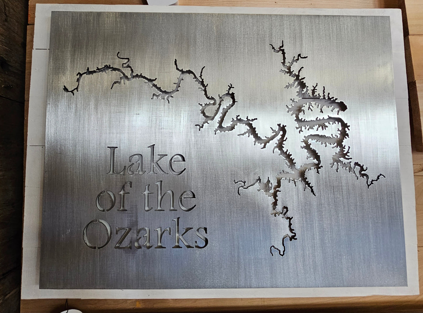 Mrs. Decor "Lake of the Ozarks" Lighted Sign