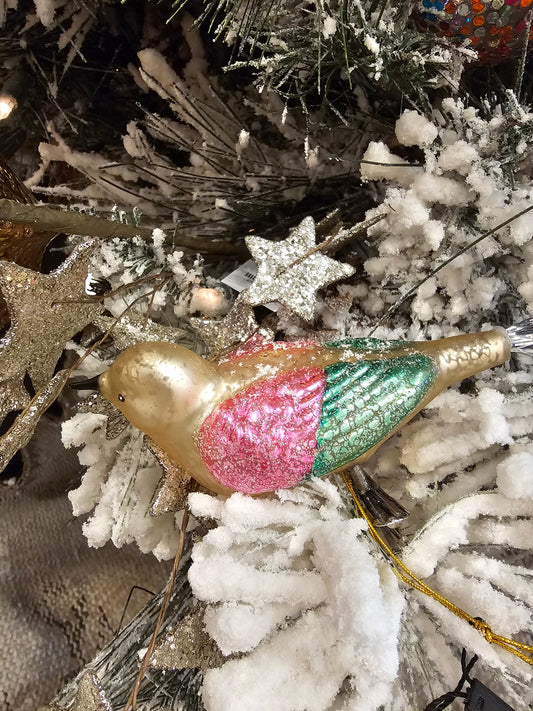 Heirloom Bird Clip-on Ornament