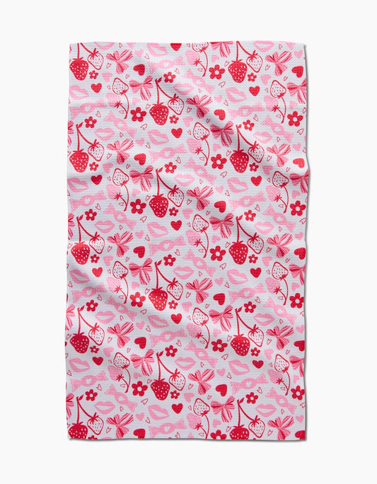 Geometry "Sweet Valentine" Valentine's Tea Towel