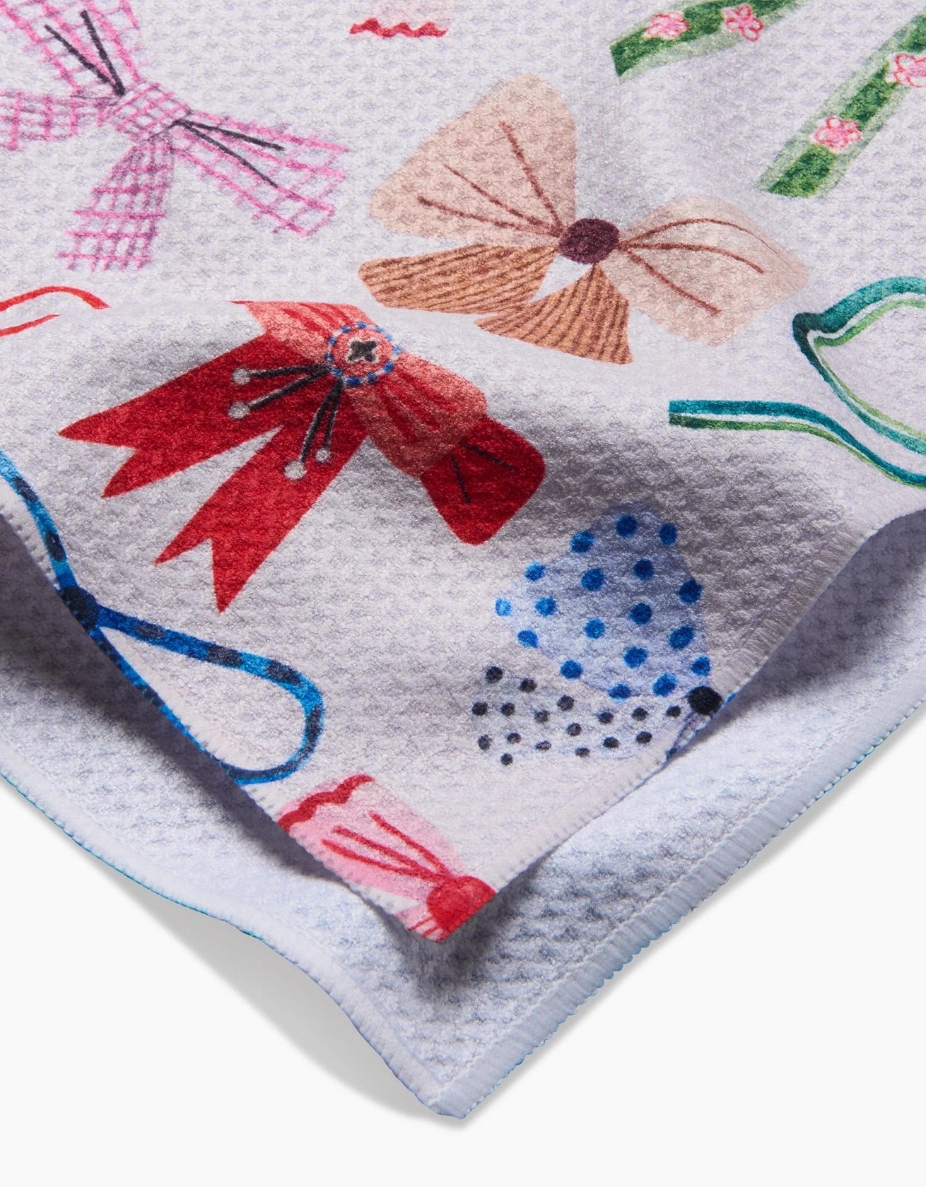 Geometry "Bows" Tea Towel