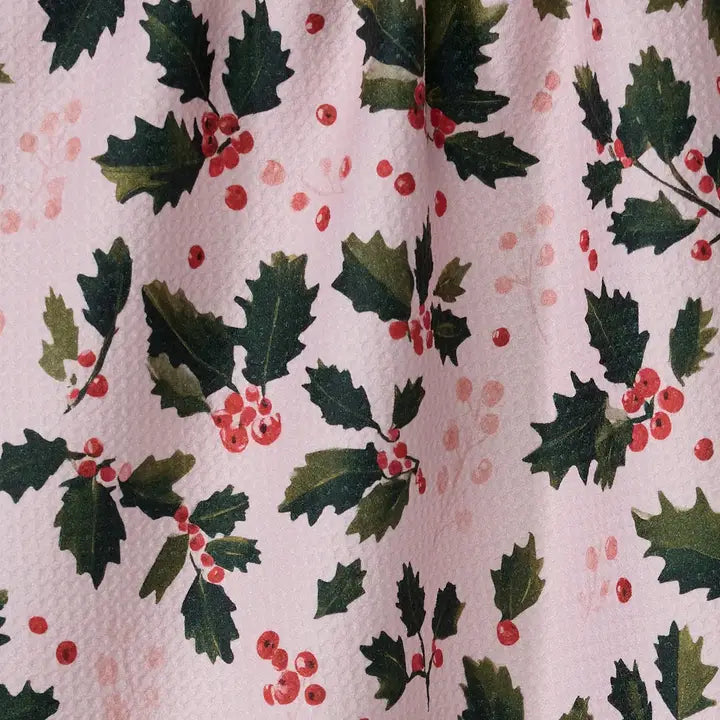 Geometry "Blushberry" Tea Towel (Pre-Order)