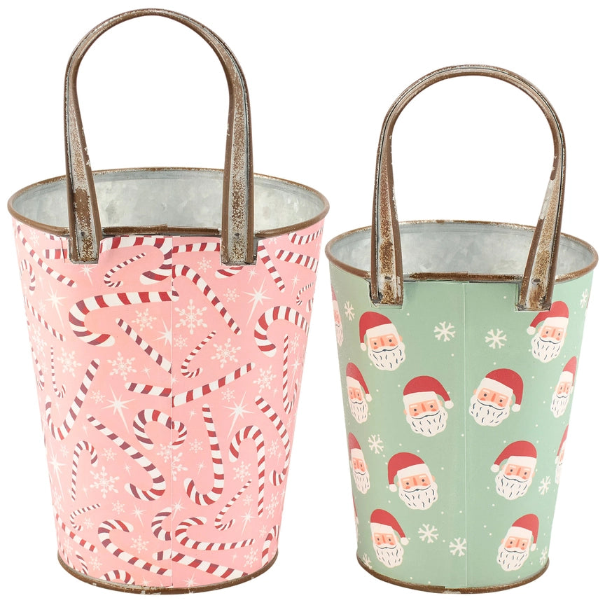 Candy Canes Wall Bucket Set (Pre-Order)