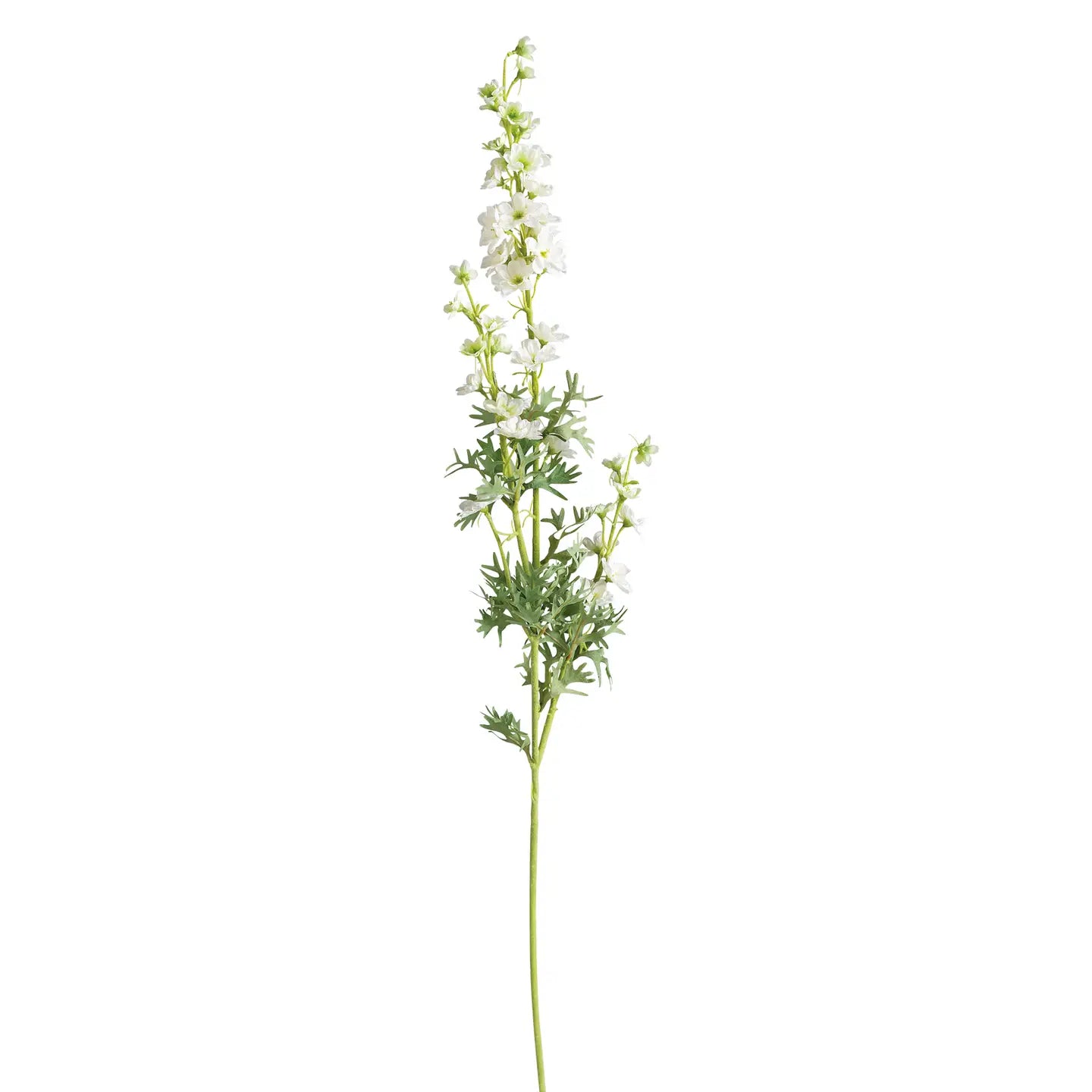White Delphinium Floral Pick