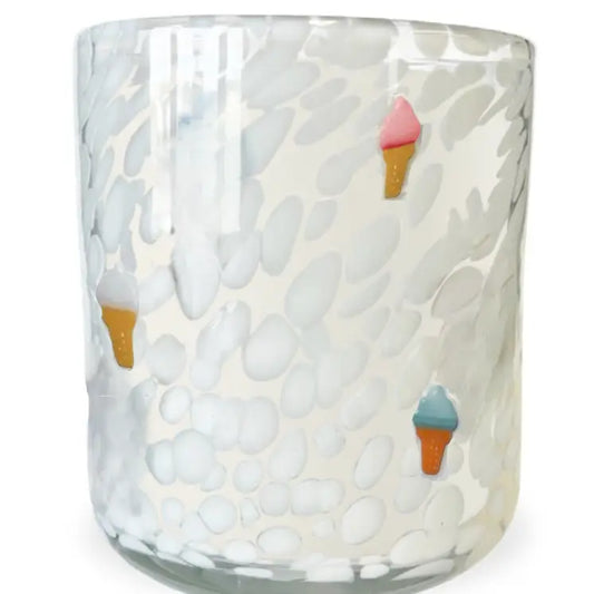 Candle, Sherbet Cone Icon 12oz