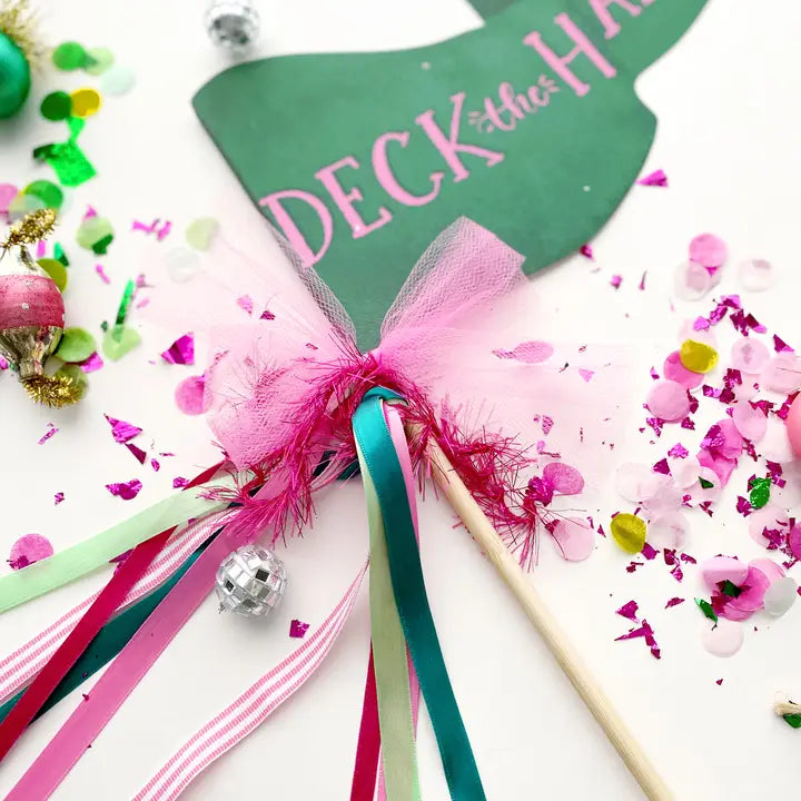 Holiday Pennant "Deck the Halls"