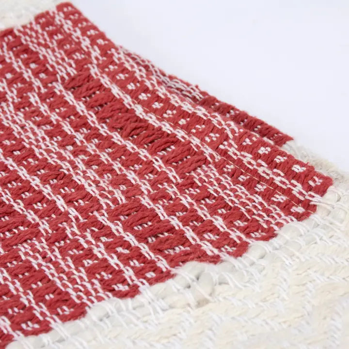 Holiday Stripe Throw
