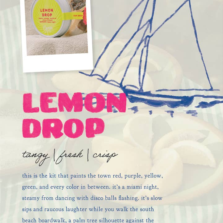 "Camp" Cocktail Mix: Lemon Drop