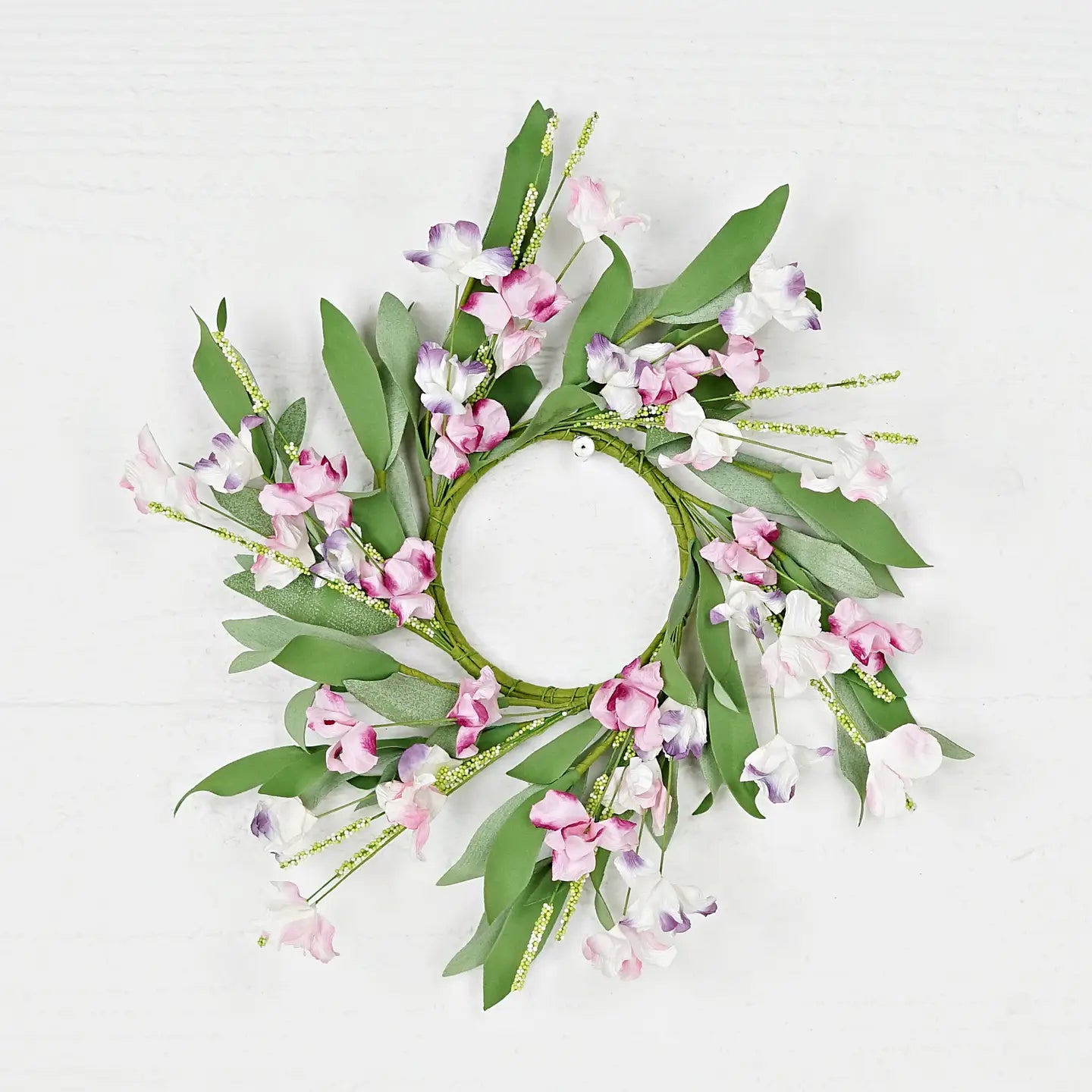 Pink Purple Mountain Flowers Wreath