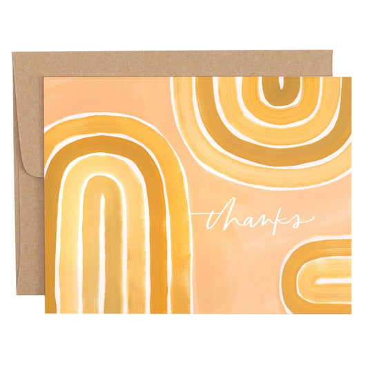 Card "Arches Thank You"