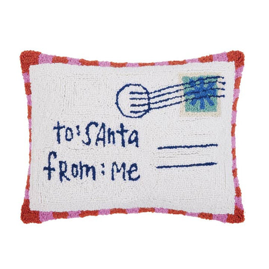 Holiday Pillow, Dear Santa Hook