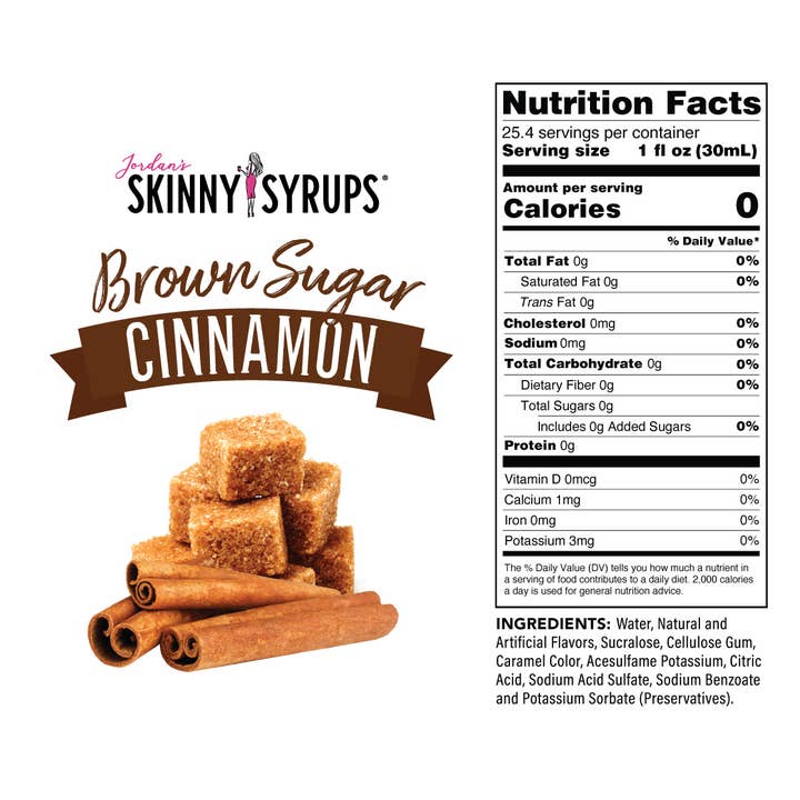 Skinny Mixes: Sugar Free Brown Sugar Cinnamon Syrup