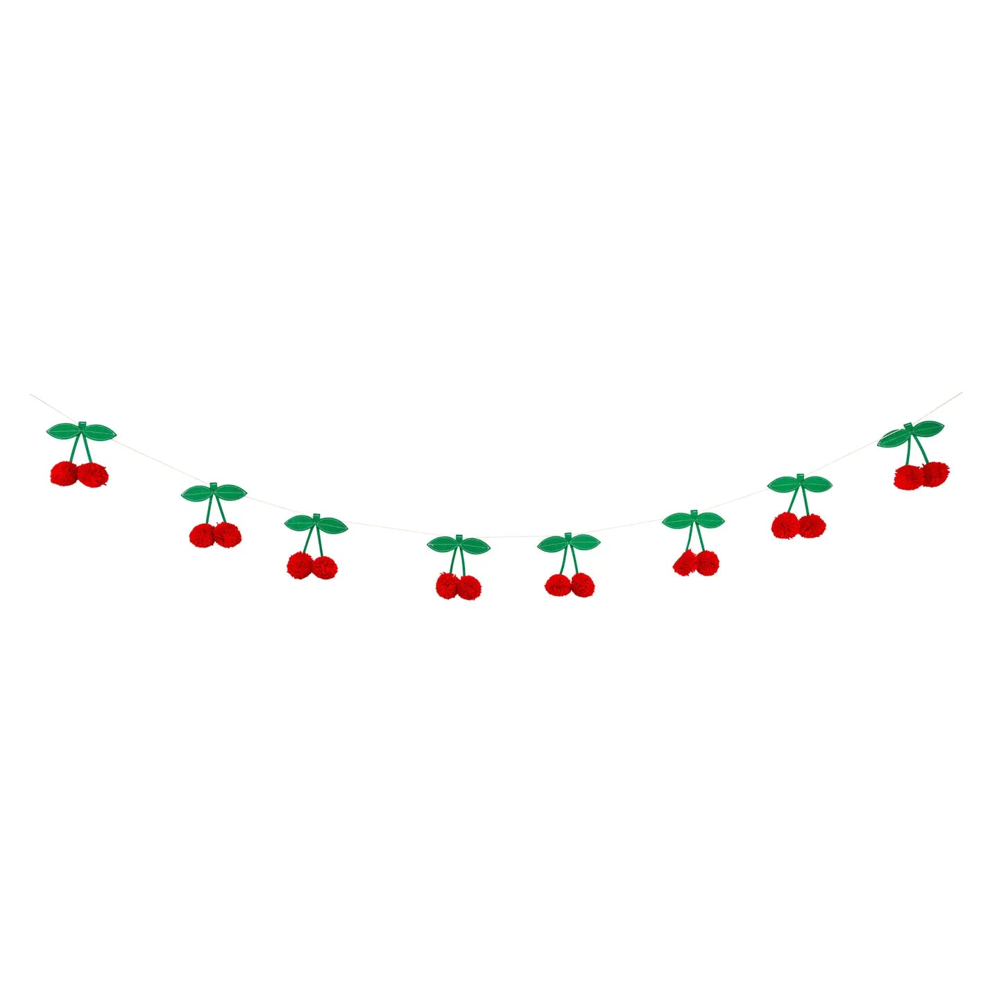 Felt Banner, Cherries