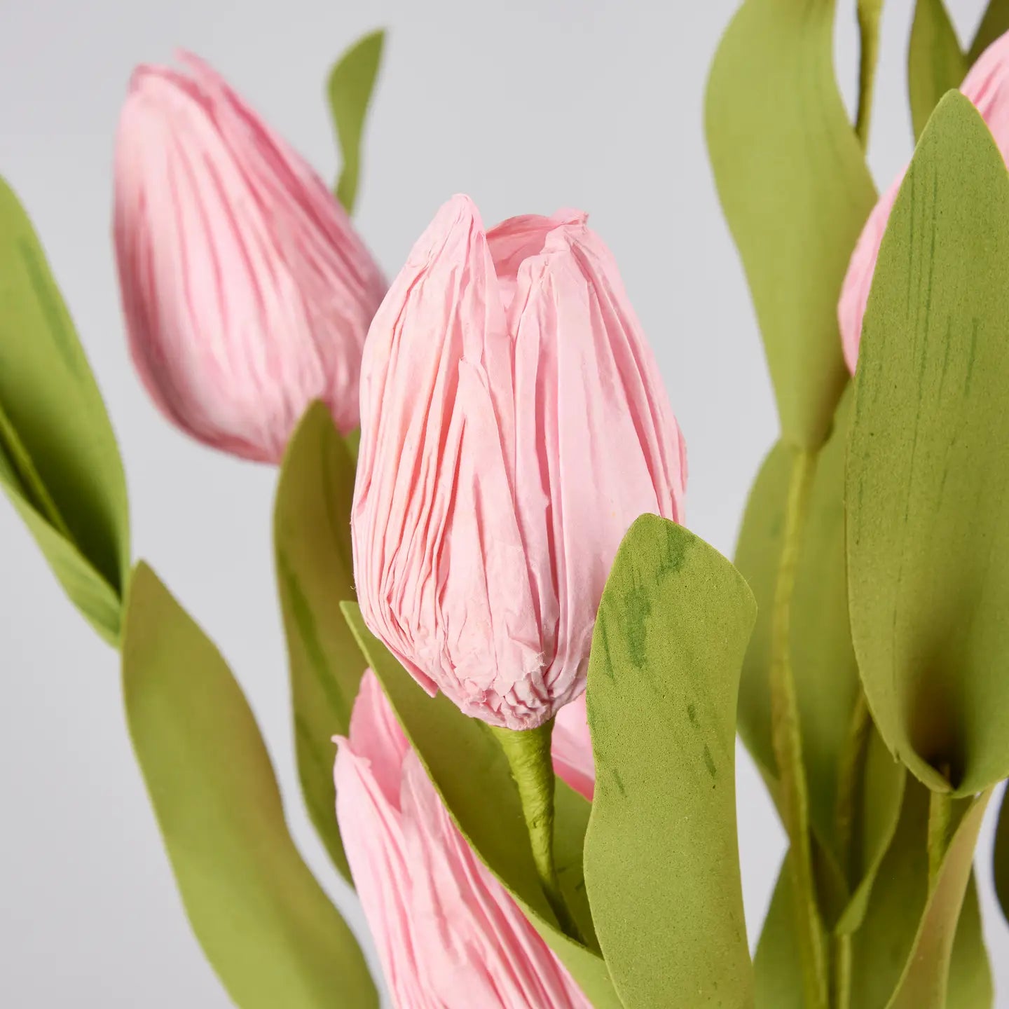 Tulips Floral Pick, Pink