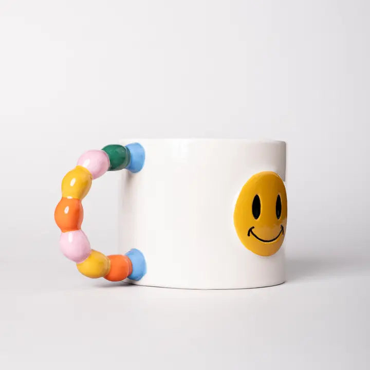 Ceramic Mug, Smiley Face