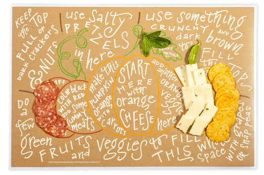 Charcuterie Cheat Sheet- Pumpkin