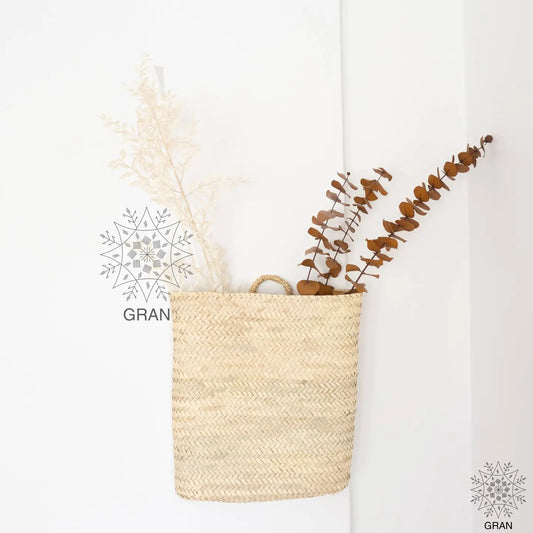 Woven Hanging Wall Basket