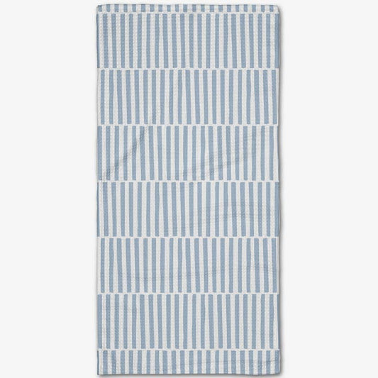Geometry “Blue Stripes” Bar Towel