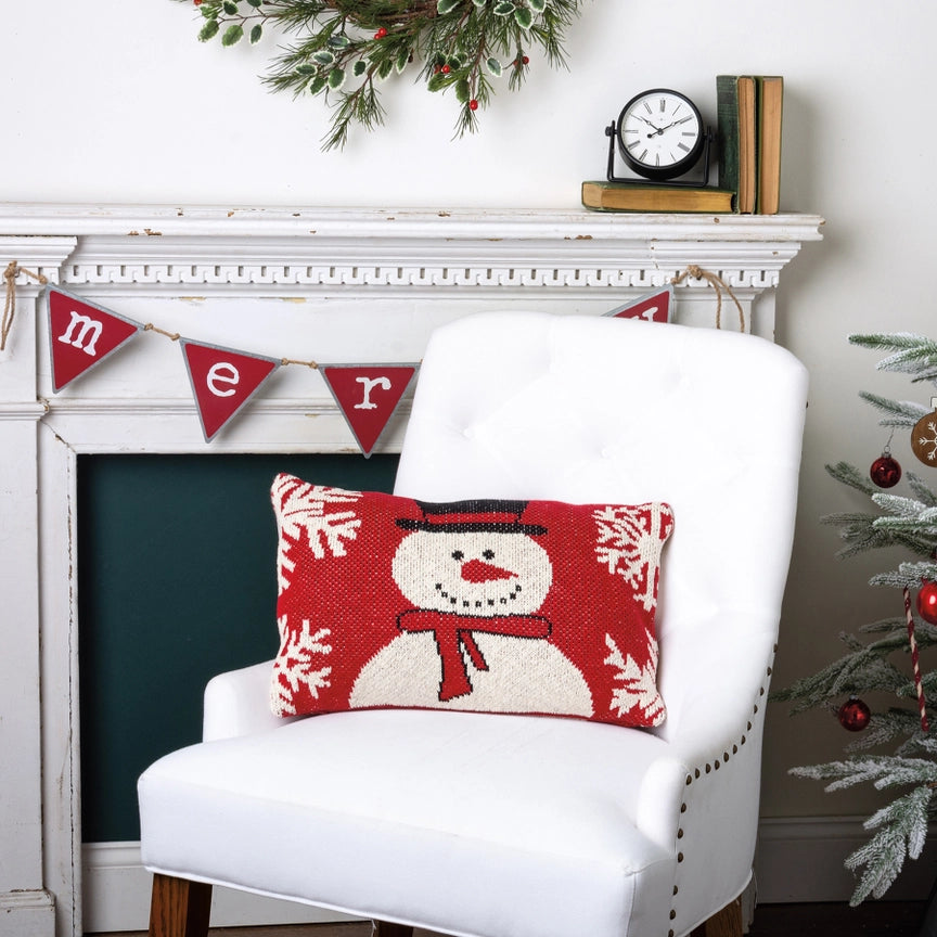 Frosty the Snowman Pillow
