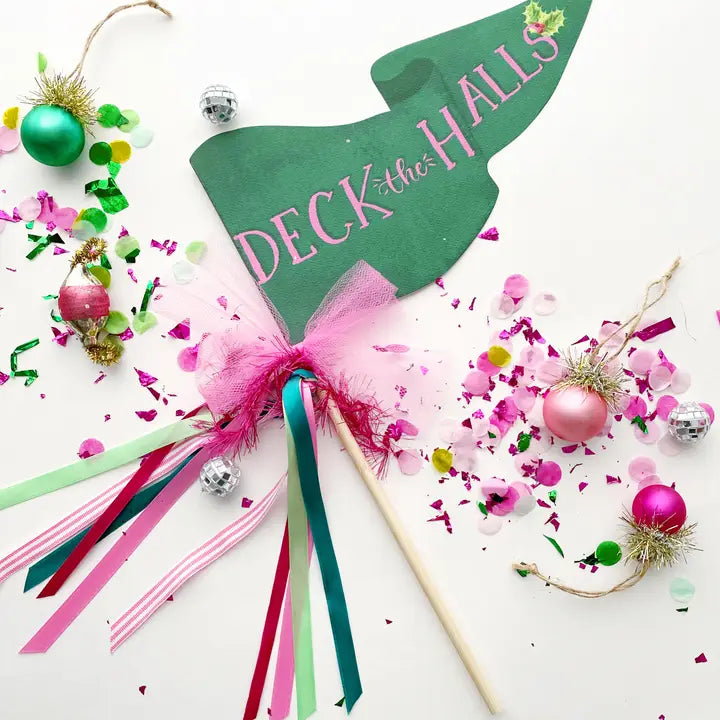 Holiday Pennant "Deck the Halls"