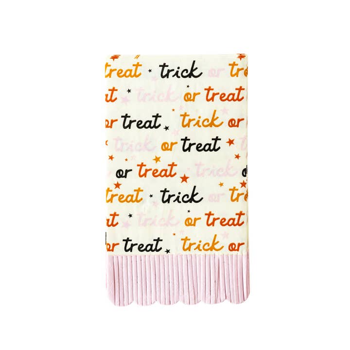 Paper Dinner Napkin "Trick or Treat" Set of 24