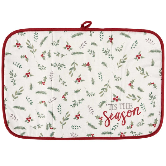 Drying Mat "'tis the Season"