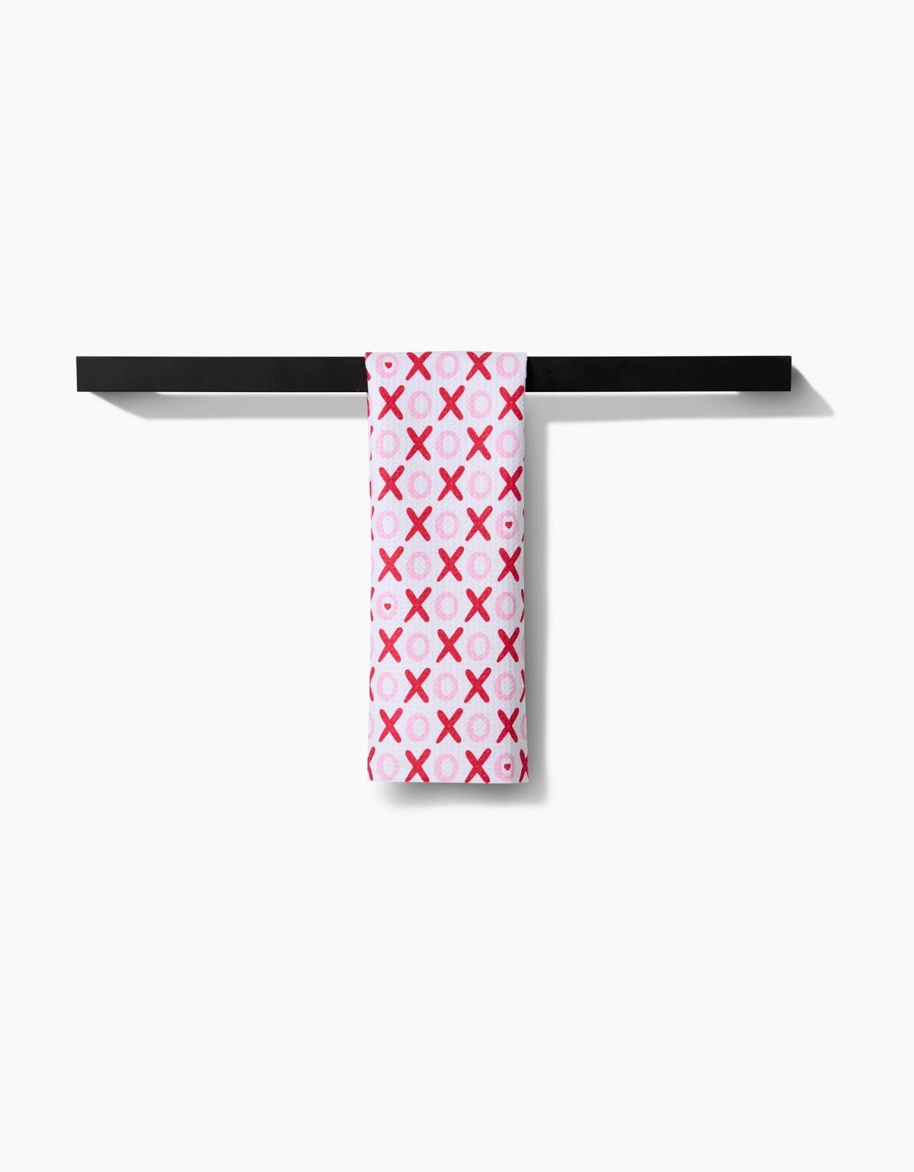 Geometry "Xoxo" Valentine's  Bar Towel