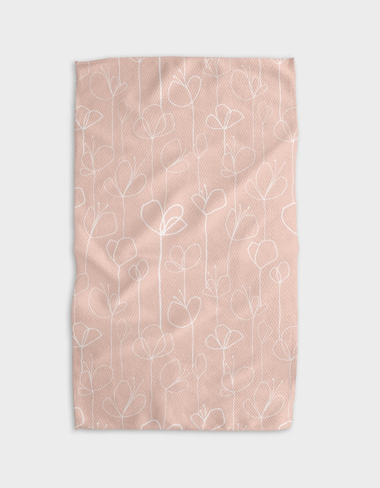 Geometry "Butterflower" Tea Towel